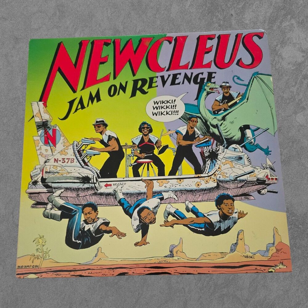 Newcleus - Jam On Revenge - Sunnyview - SUN 4901 - 12" Vinyl Record Lp - 1984